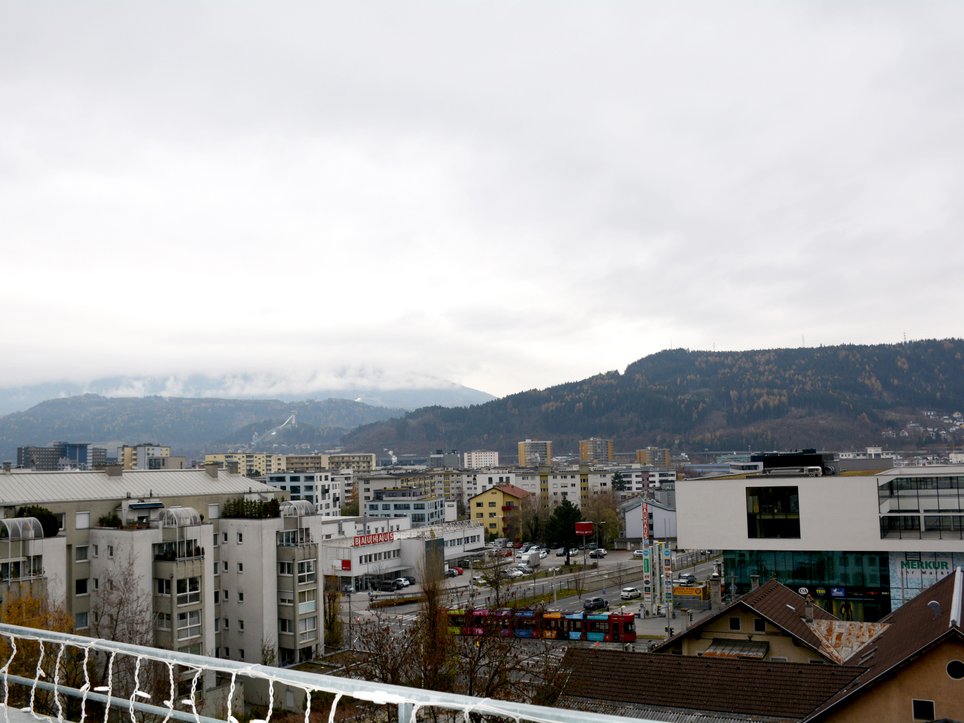 Ausblick über Innsbruck